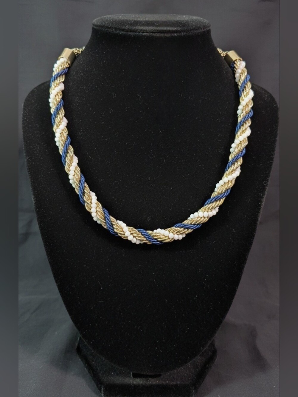 Talbots French Twist Statement Necklace
